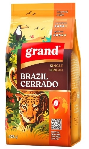 Domaća kafa GRAND single origin Brazil Cerrado 175g