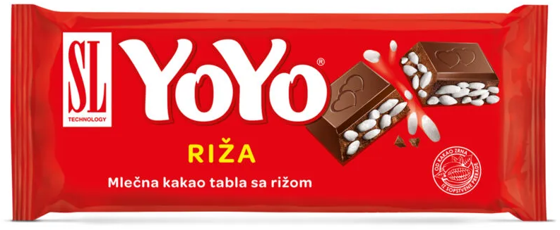 Čokolada SWISSLION YOYO sa rižom 130g