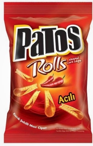 Čips PATOS Rolls super 100g