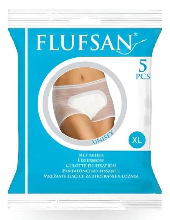 Higijenske mrežaste gaćice FLUFSAN braon XL 5kom