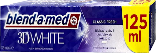 Pasta za zube BLEND-A-MED 3D white classic fresh 125ml