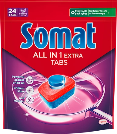 Tablete SOMAT All in one extra 24kom
