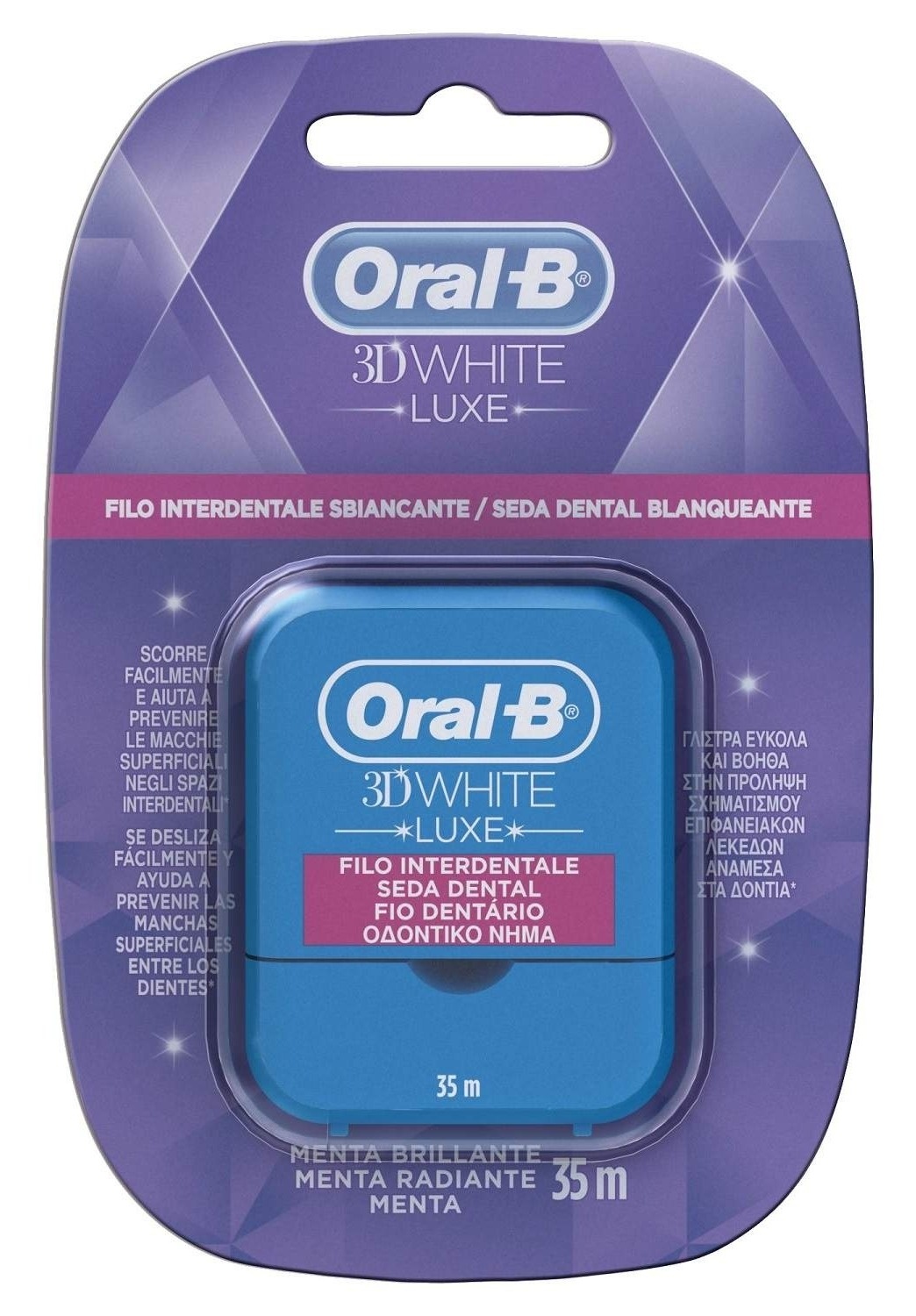 Konac za zube ORAL B 3D white luxe floss 35m
