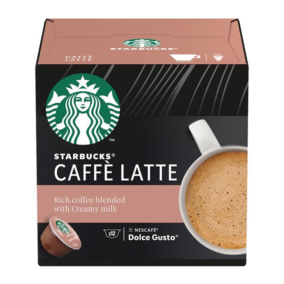Kapsule za kafu STARBUCKS caffe latte 121.2g