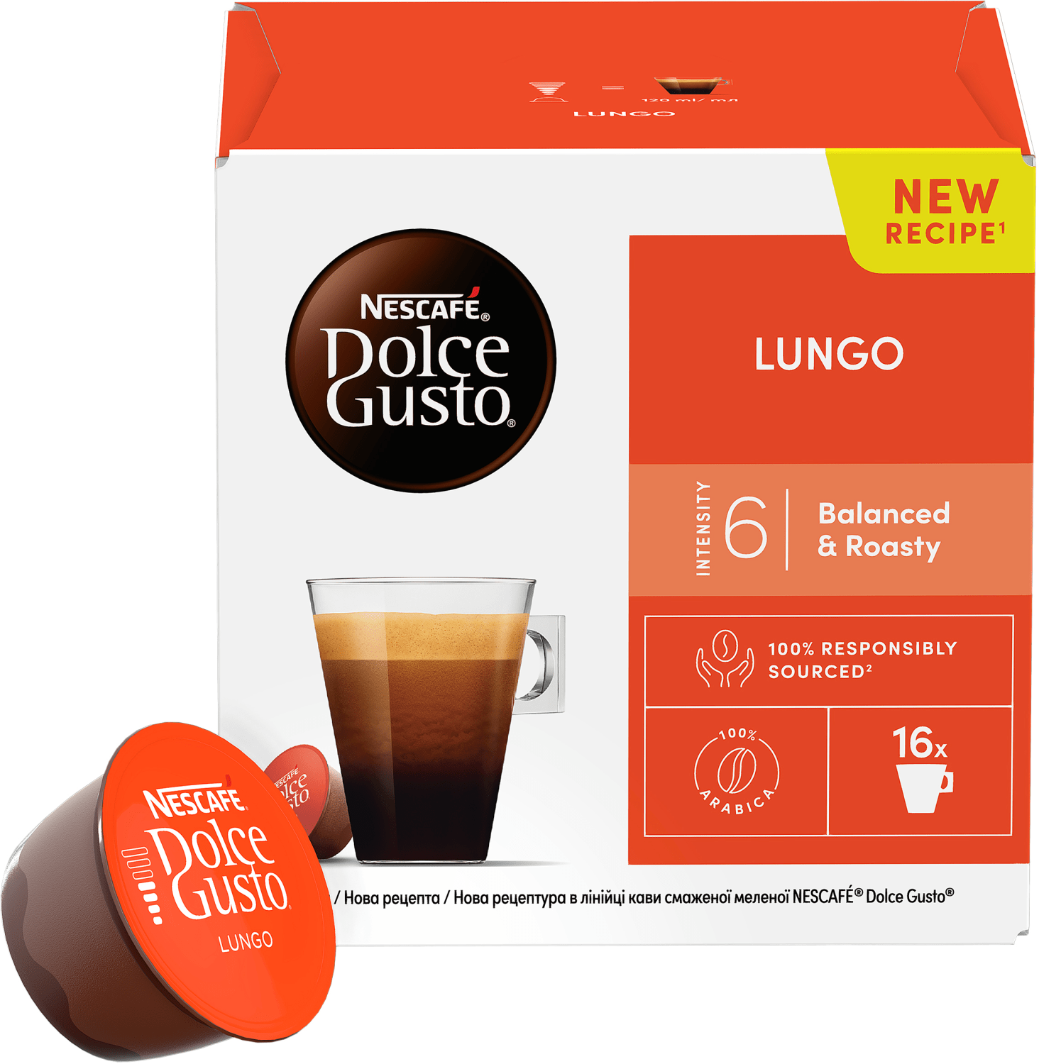 Kapsule za kafu NESCAFE DOLCE GUSTO lungo 16kom