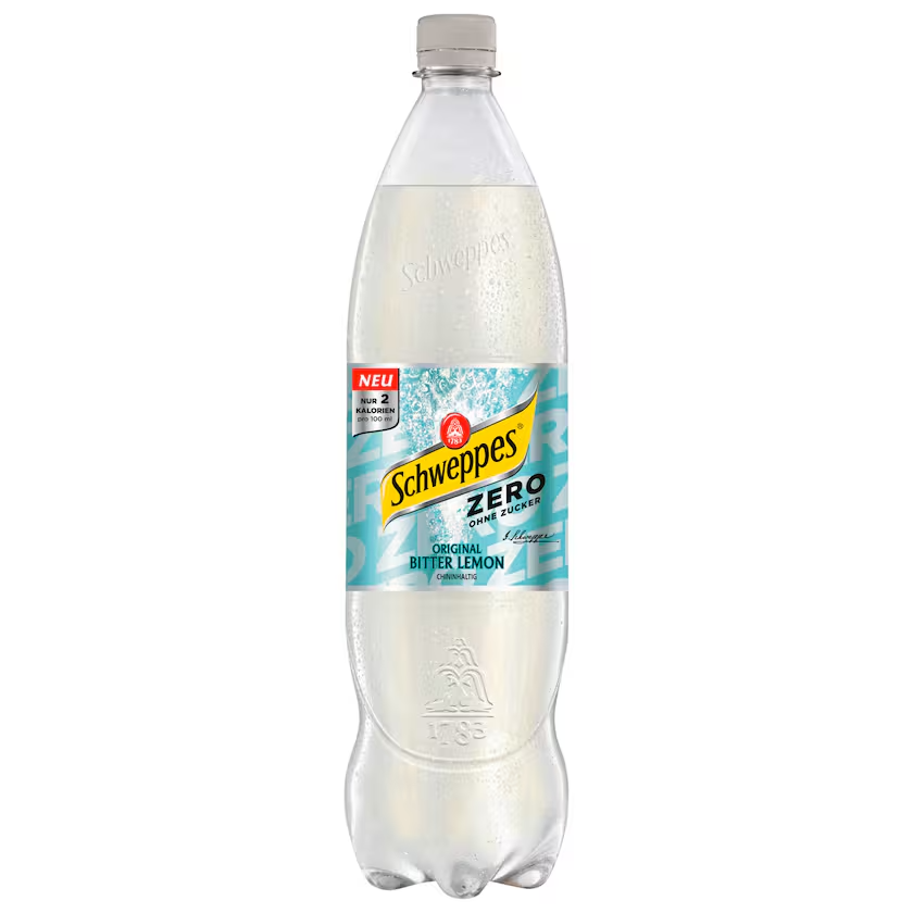 Gazirani sok SCHWEPPES Bitter lemon zero 1,25l