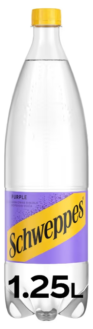 Gazirani sok SCHWEPPES Purple 1,25l