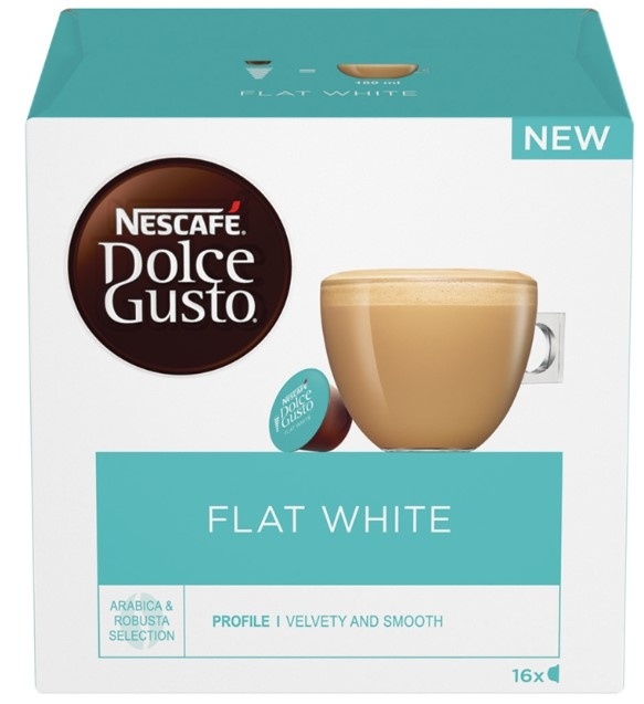 Kapsule za kafu NESCAFE DOLCE GUSTO flat white 187g
