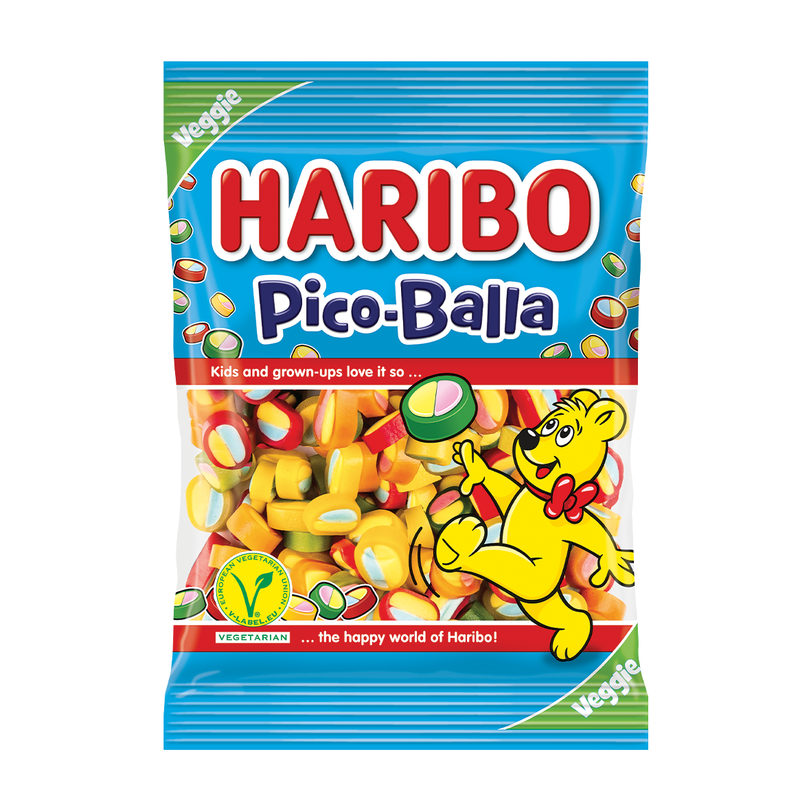 Gumene bombone HARIBO pico-balla 85g