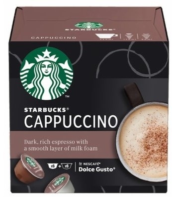 Kapsule za kafu STARBUCKS cappucino 120g 12kom