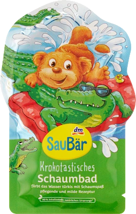 Kupka SAUBAR penušava Krokodil 40ml