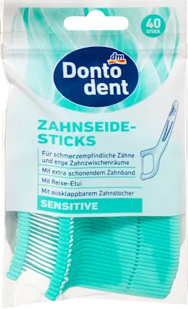 Konac za zube DONTODENT Sensitive na štapiću 40kom