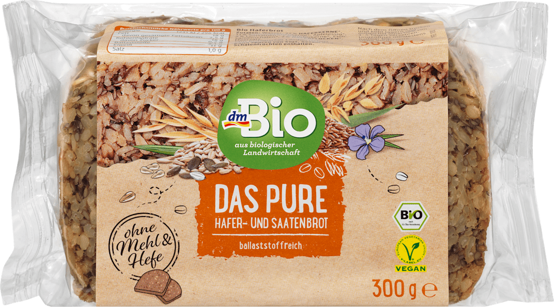 Hleb DM BIO ovseni sa semenka 300g