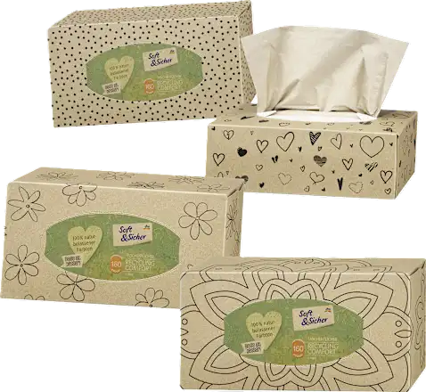 Papirne maramice SOFT&SICHER recycling comfort 3sloja 160kom