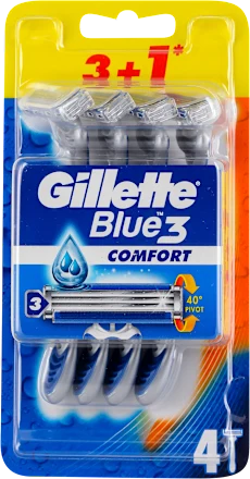 Brijač za muškarce  GILLETTE Blue 3 comfort 3+1 kom, 4 kom