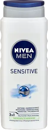 Gel za tuširanje NIVEA MEN sensitive 3in1 500ml