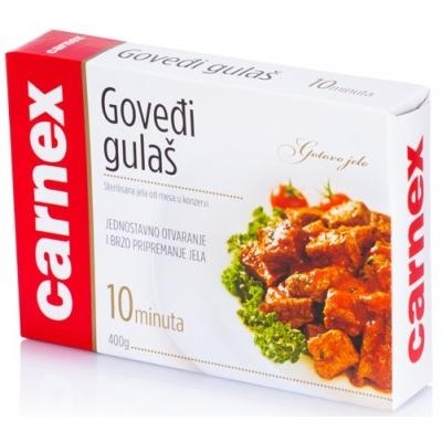 Gotova jela CARNEX Goveđi gulaš 400g
