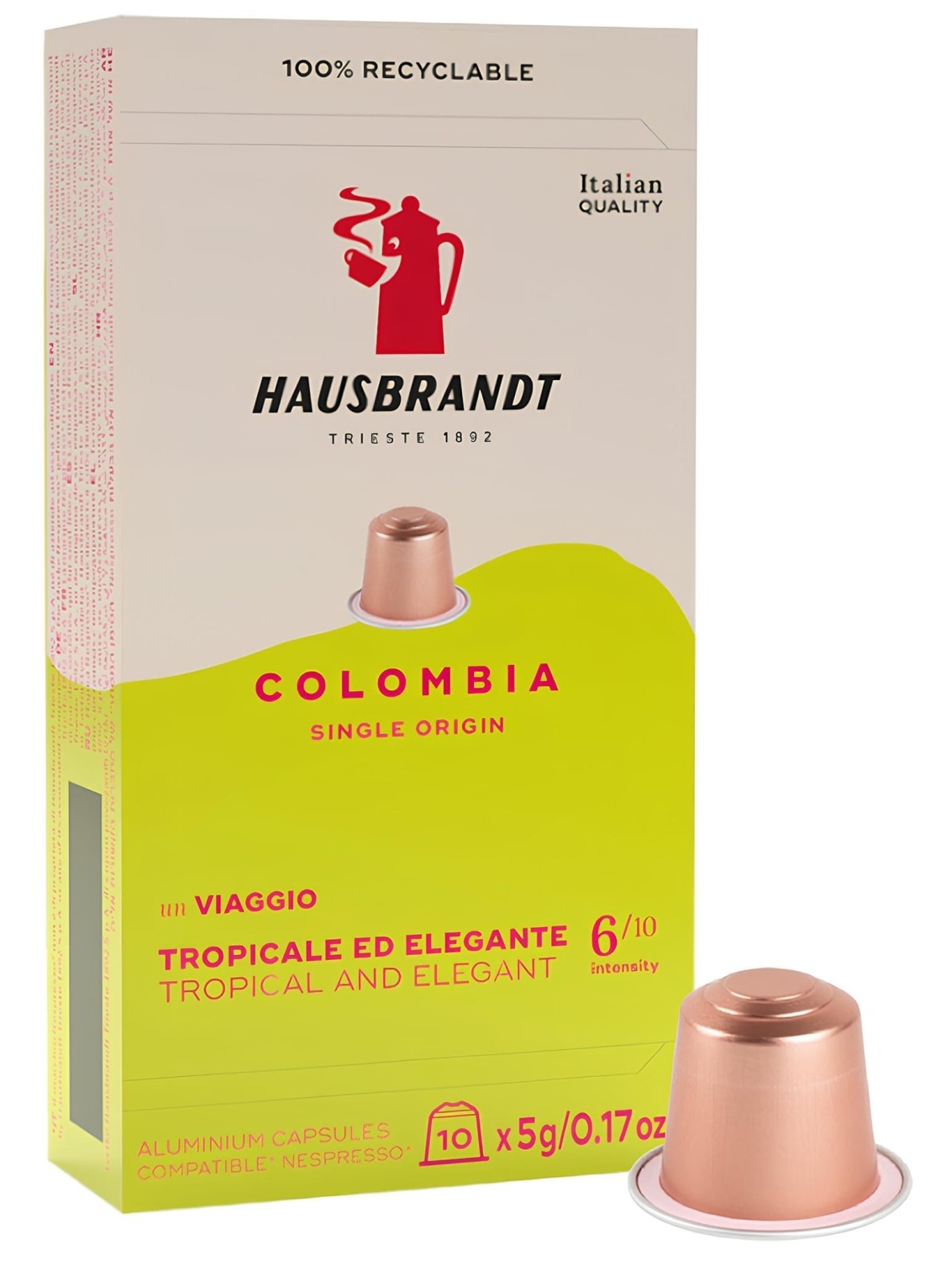 Kapsule za kafu HAUSBRANDT Colombia 10kom