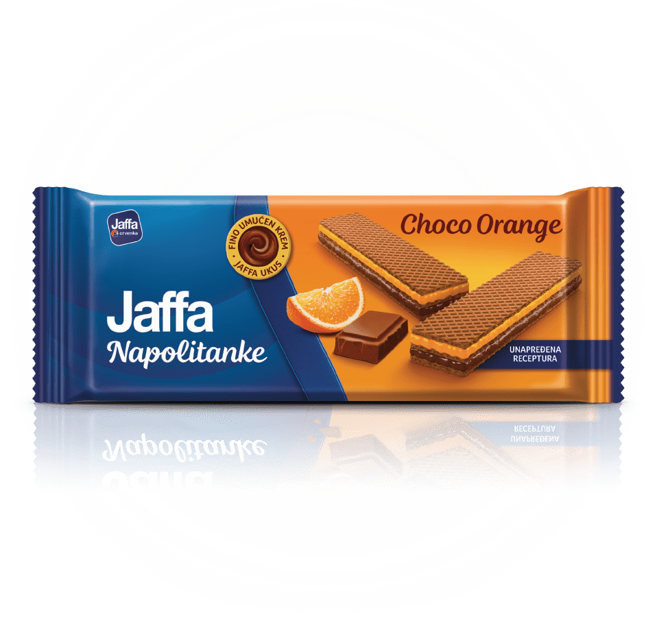 Napolitanke JAFFA čokolada narandža 160g
