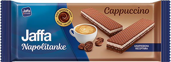 Napolitanke JAFFA cappucino 160g