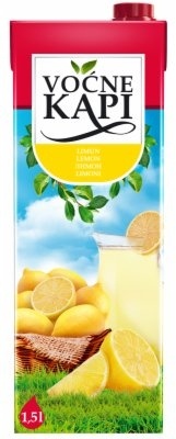 Negazirani sok NECTAR Voćne kapi limunada 1,5l