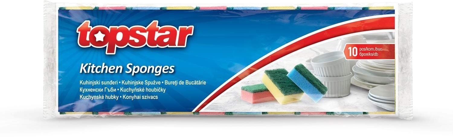 Sundjer TOP STAR i u boji 10kom