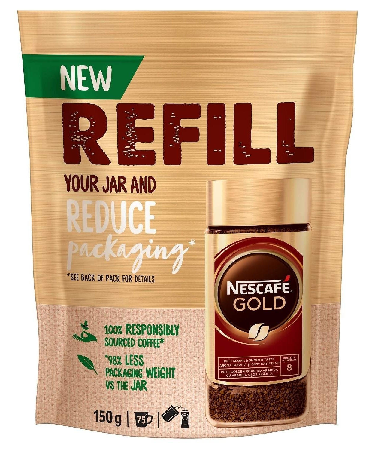 Instant kafa NESCAFE gold refill 150g