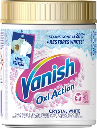 Sredstvo za odstranjivanje fleka VANISH White oxi action 470g