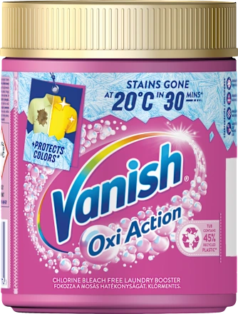 Sredstvo za odstranjivanje fleka VANISH oxi action pink 470g