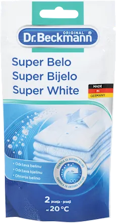 Izbeljivač za veš DR. BECKMANN super belo dojpak 80g