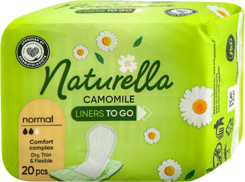 Higijenski ulošci NATURELLA Dnevni  To go normal camomile 20kom