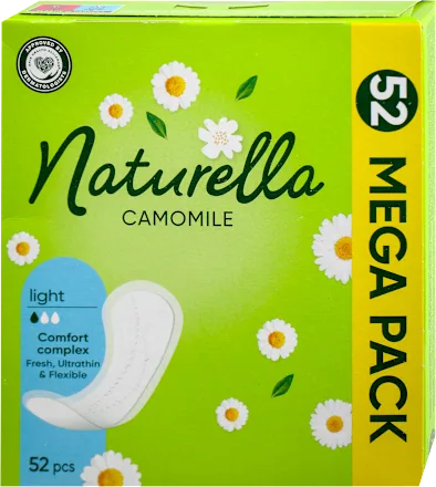 Higijenski ulošci NATURELLA normal camomile dnevni  52kom