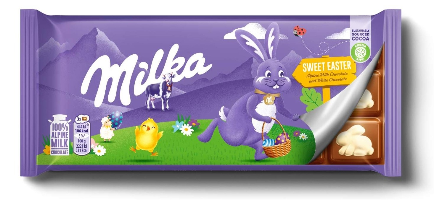 Čokolada MILKA Sweet easter 90g