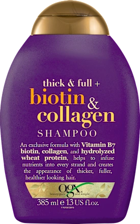 Šampon za kosu OGX Biotin and collagen 385ml