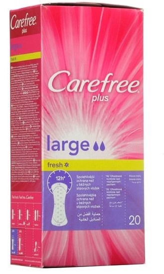 Higijenski ulošci CAREFREE Maxi Fresh dnevni  20kom