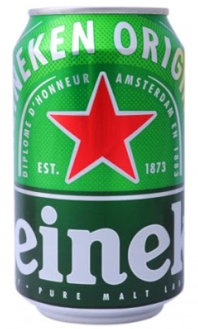 HEINEKEN limenka 0,33l