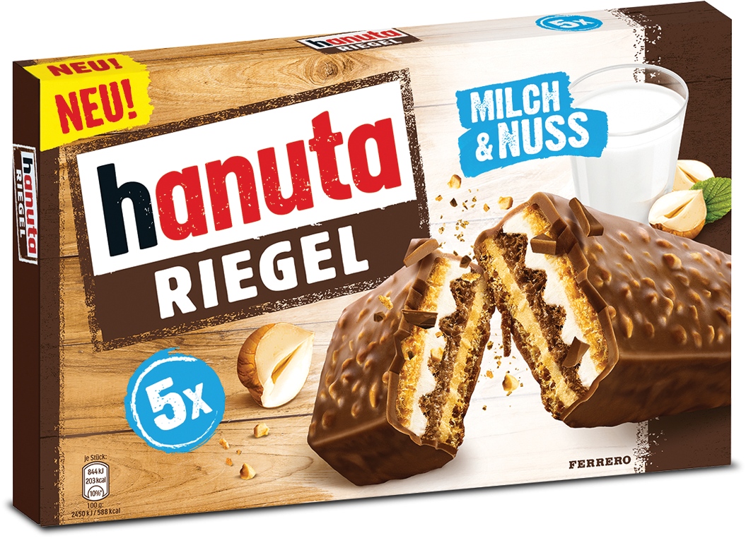 Napolitanke HANUTA Riegel 5x34,5g