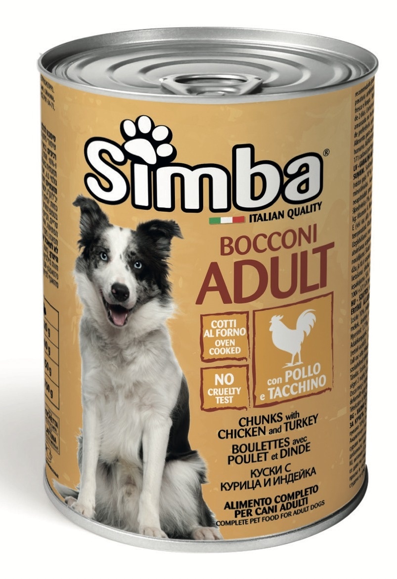 Hrana za pse SIMBA  piletina i ćuretina 1,23kg