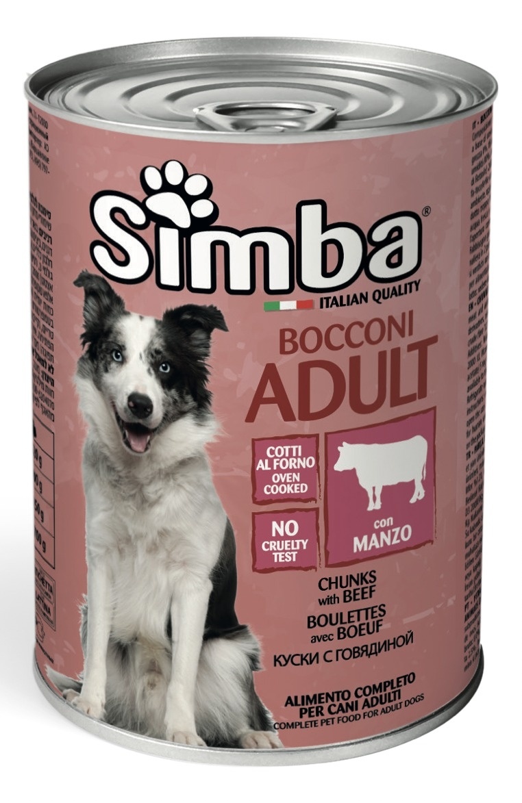 Hrana za pse SIMBA  govedina 1,23kg