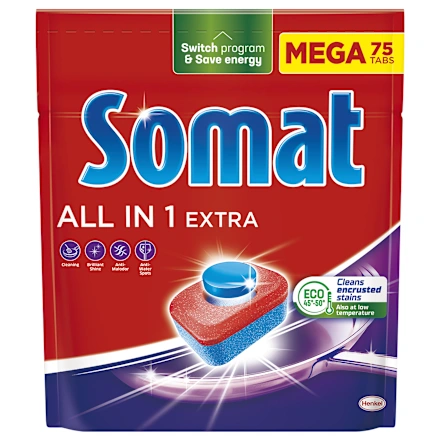 Tablete SOMAT All in one extra 75kom