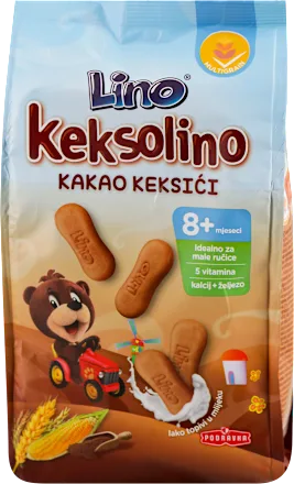 Dečija hrana PODRAVKA Keksolino kakao 140g