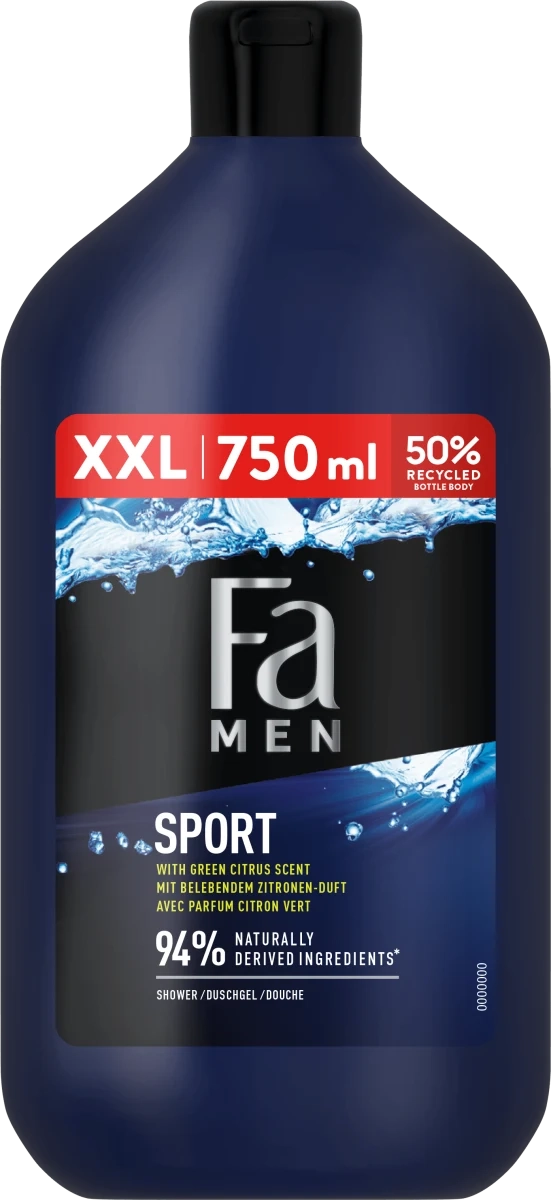 Gel za tuširanje FA MEN sport 750ml