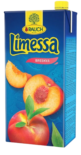 Negazirani sok RAUCH Limessa breskva 1,5l