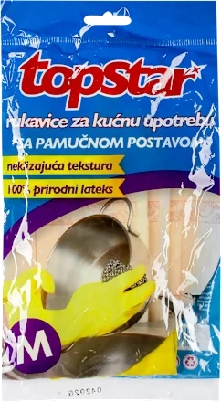 Rukavice TOP STAR gumene M