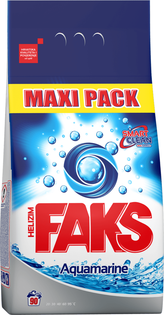 Deterdžent za pranje veša FAKS Aquamarine 90 pranja (6,75kg)