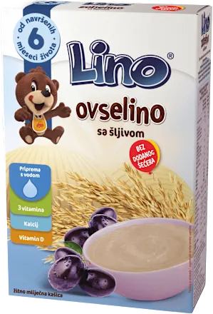 Dečija hrana LINO Zobelino sa šljivom instant pahuljice 200g