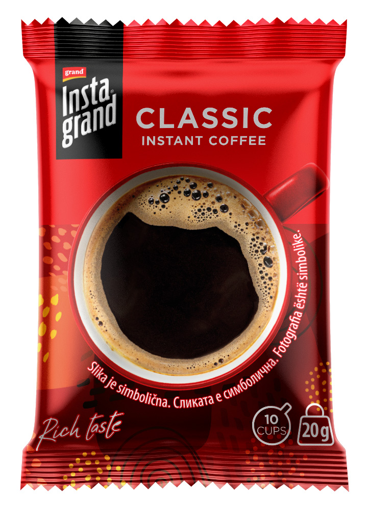 Instant kafa GRAND classic 20g