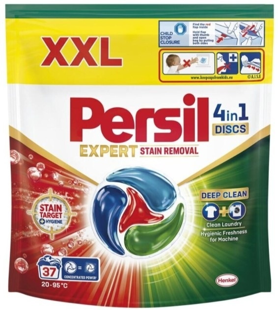 Tablete za pranje veša PERSIL DISCS Expert expert stain removal 37kom