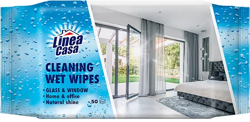 Maramice LINEA CASA za čišćenje stakla 50kom