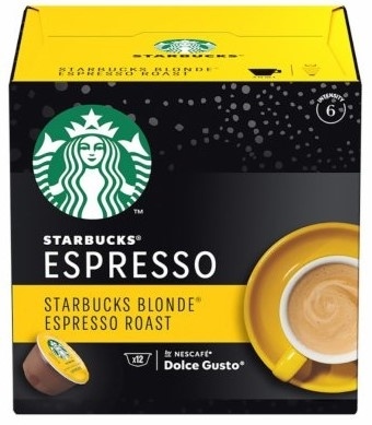 Kapsule za kafu STARBUCKS blonde espresso roast 66g 12kom